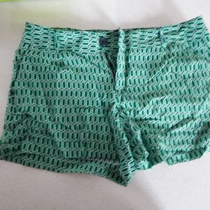 Banana Republic Green and Blue Shorts